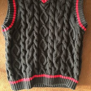 Boy’s Janie and Jack Sweater Vest - 3T